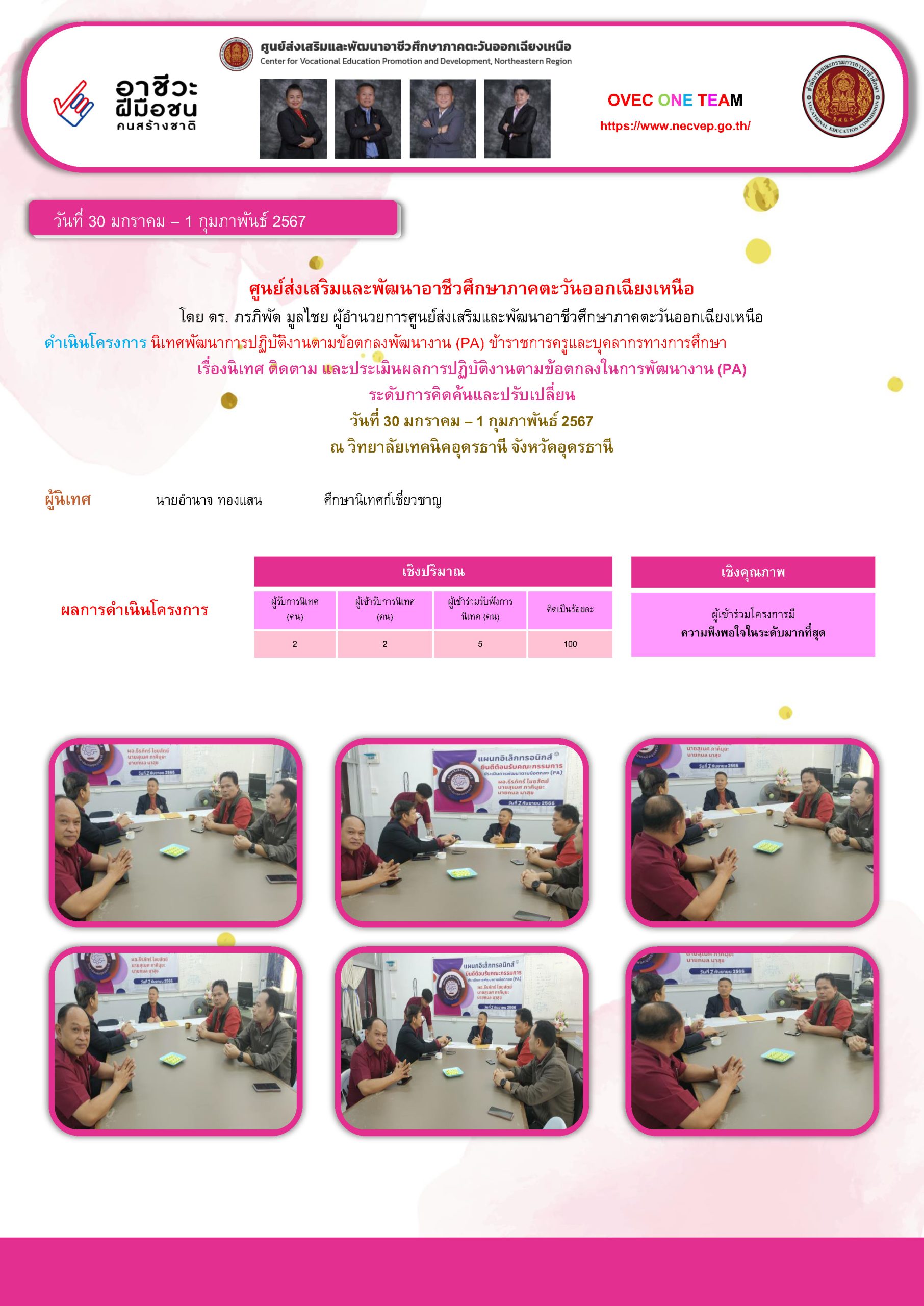 30 มกราคม – 1 กุมภาพันธ์ 2567